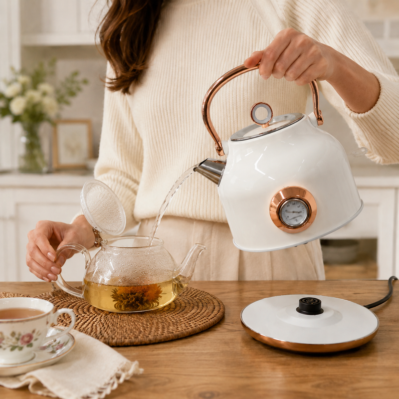1 7L Electric Water Kettle White ELECTRICKETTLEWH 05