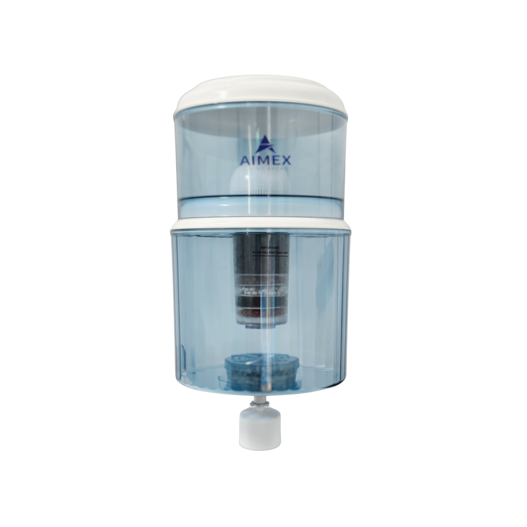 Filtered Bottle with Maifan Stone for Open-Top Water Coolers