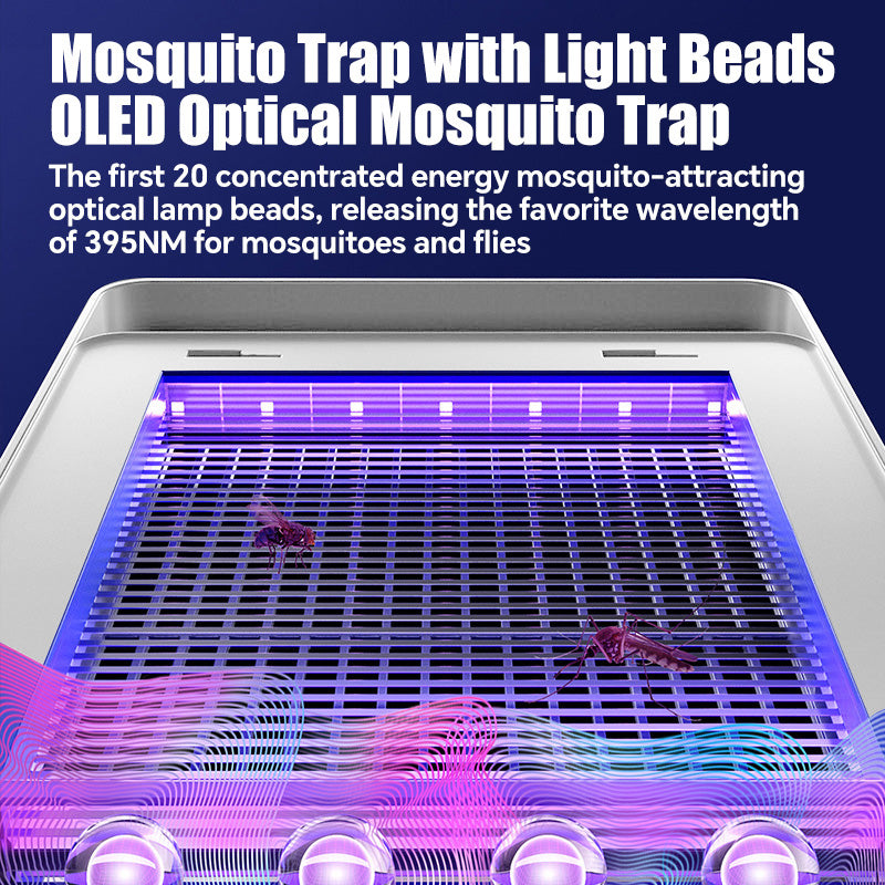 Insect Killer Mosquito Pest Fly Bug Zapper LIFEBEA Rechargeable 2000mAh Catcher Trap Lamp for Home or Outdoor