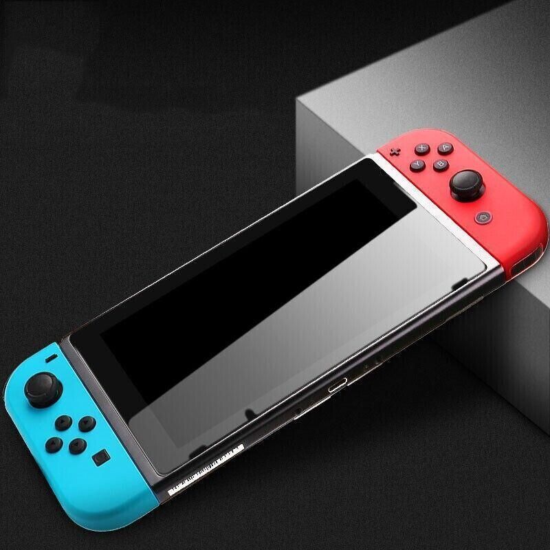 2X For Nintendo Switch Screen Protector 9H Full Cover Tempered Glass Au Stock