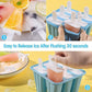 Silicone Ice Cream Mould Block Frozen Molds Icy Pole Jelly Popsicle - Green-4Grid