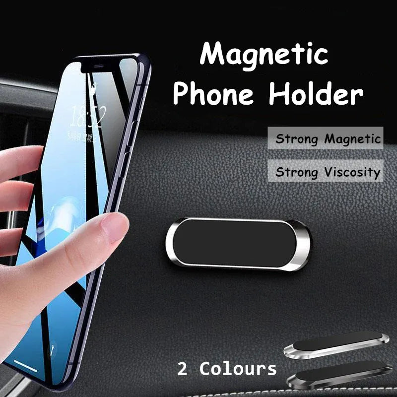 Phone Holder Mount Dashboard Stand for Car Mobile Smartphone Mini Size Grip Pad - Black *1 Unit