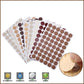 54 X Self Adhesive Decorative Screw Cover Caps Holes Cams Furniture Kitchen 20mm - PC 205