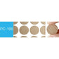 54 X Self Adhesive Decorative Screw Cover Caps Holes Cams Furniture Kitchen 20mm - PC 205