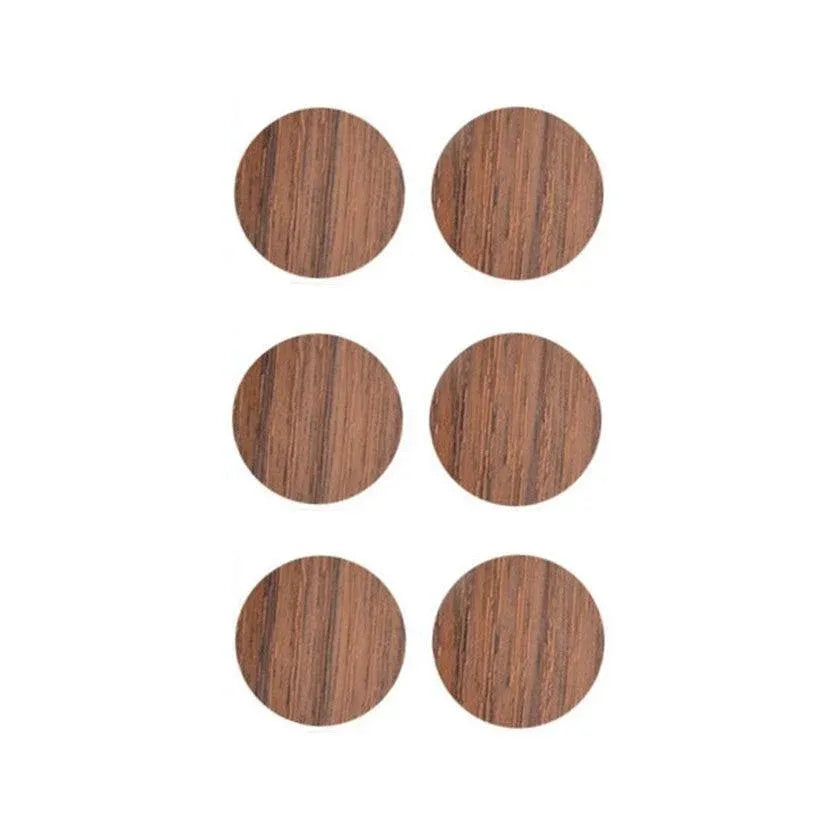54 X Self Adhesive Decorative Screw Cover Caps Holes Cams Furniture Kitchen 20mm - PC 205