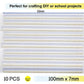 Clear Hot Melt Glue Sticks Adhesive Craft Stick for DIY Glue Tool 7mm 11mm - 7mm x 100mm 10pcs