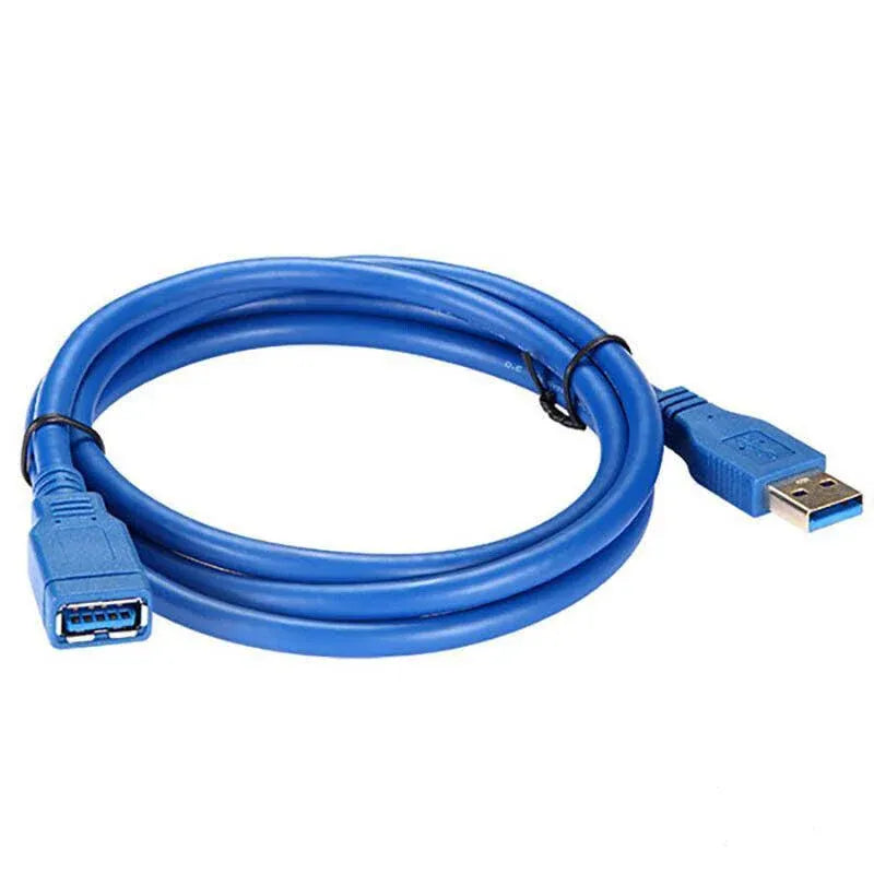 Super speed Usb 3.0 Male To Female Data Cable Extension Cord For Laptop Pc Camera - 1M