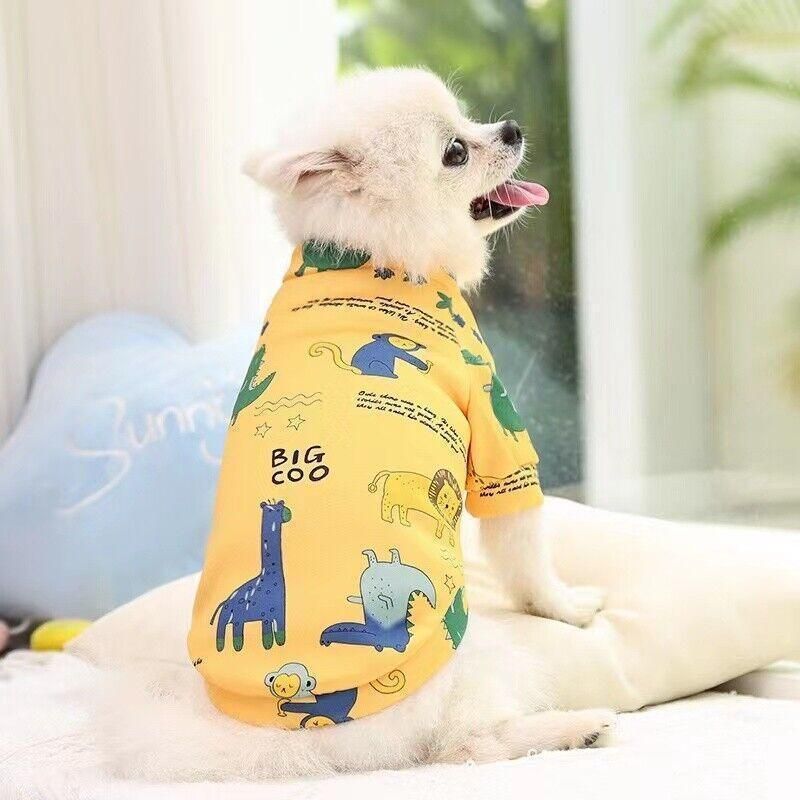 M Size Cute Pet Dog Warm Jumper Sweater Clothes Cat Knitwear Knitted Coats Winter - Pink Strawberry