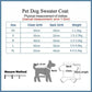 XL Size Cute Pet Dog Warm Jumper Sweater Clothes Cat Knitwear Knitted Coats Winter - Yellow Duck