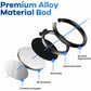 Iring Phone Ring Finger Holder Stand Car Mount Hook For Iphone Ipad Mobile Grip - F- Rose Gold