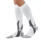 Copper Compression Socks for Running Travel Sports Anti Fatigue Support XXL Unisex - Pink