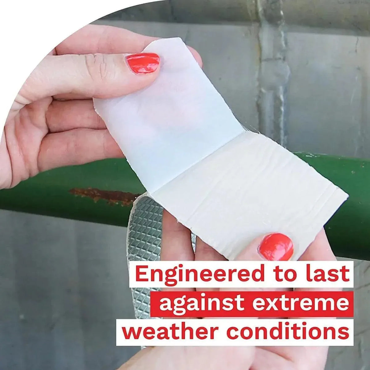5M Waterproof Tape Butyl Rubber Aluminium Foil Roof Pipe Caravan Repair Flashing - 10cm* 5m* 1 Unit