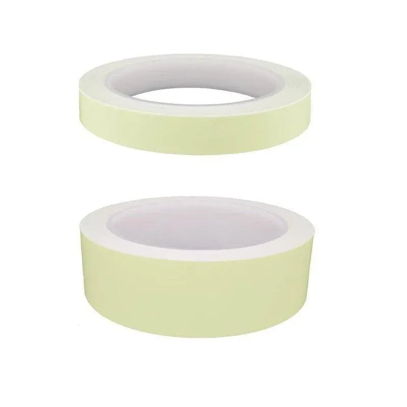 2cm x 3m Glow in the Dark Fluorescent Tape Self-Adhesive Strip for Marking and Decor - Red 2cm*3m