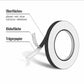 2cm x 3m Glow in the Dark Fluorescent Tape Self-Adhesive Strip for Marking and Decor - Red 2cm*3m