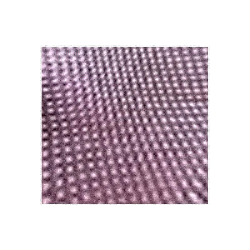 100PCS Tin Foil Aluminium Wrapping Square Chocolate Wrappers 10CM - Pink/Embossed