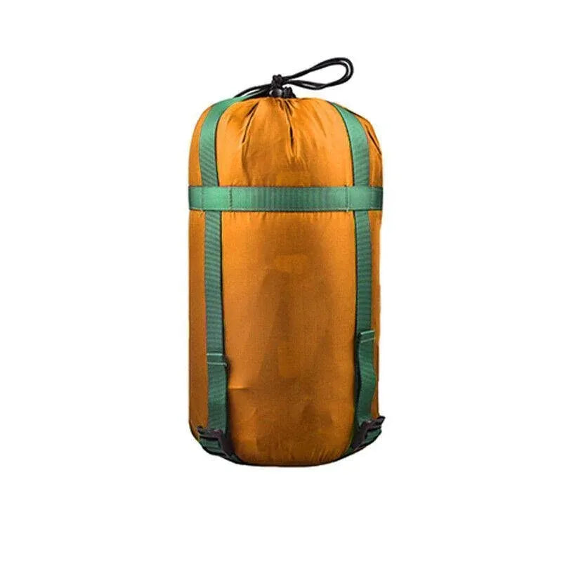 Waterproof Compression Stuff Sack Camping Storage Bag Outdoor Sleeping Bag - Wine Red