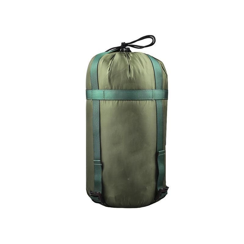Waterproof Compression Stuff Sack Camping Storage Bag Outdoor Sleeping Bag - Army Green