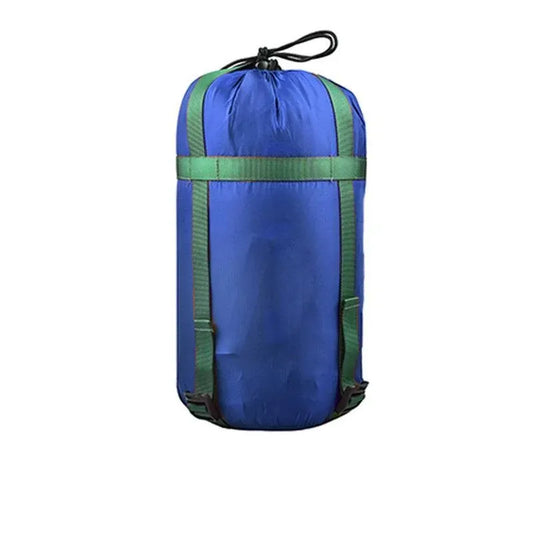 Waterproof Compression Stuff Sack Camping Storage Bag Outdoor Sleeping Bag - Lake Blue