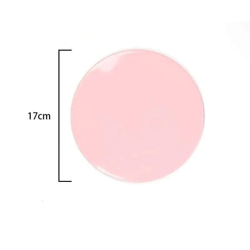 2PCS Core Sliding Discs Fitness Sliders for Home Gym Yoga Gliding Exercise 17cm - Red