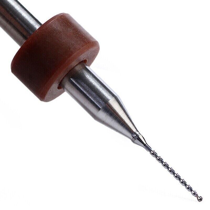 10X Tungsten Steel Micro Drill Bits 0.1-1.2mm for Rotary Tool - 0.3-1.2MM