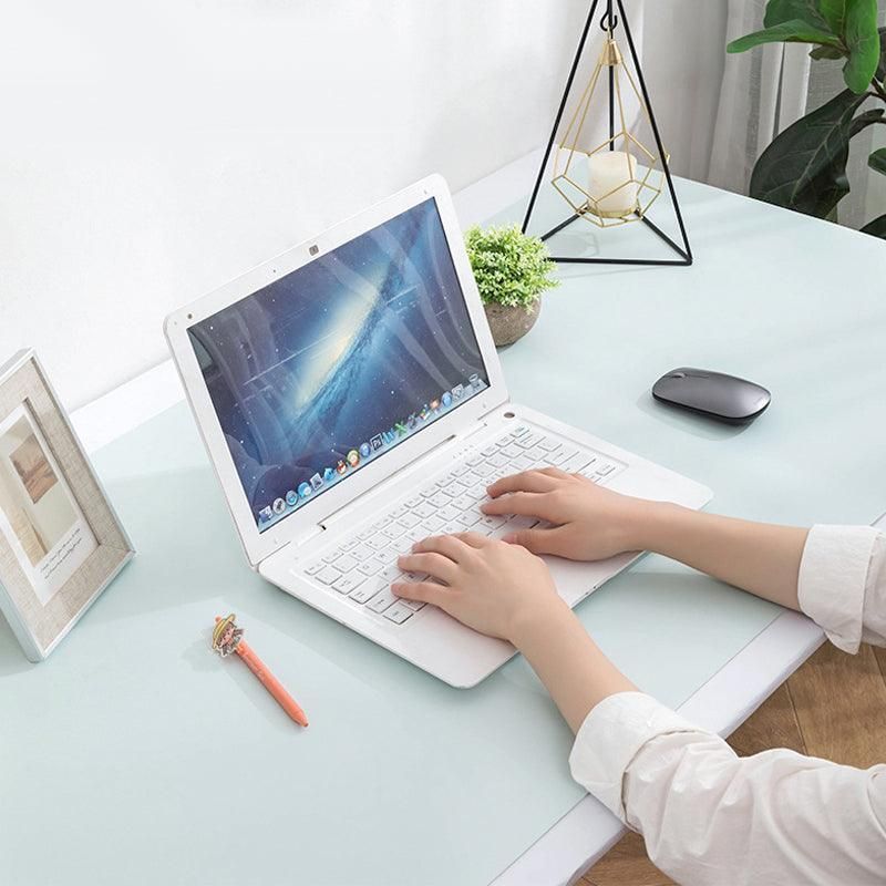 Large Leather Gaming Mouse Pad Waterproof Desk Keyboard Mat 120 x 60cm - Grey