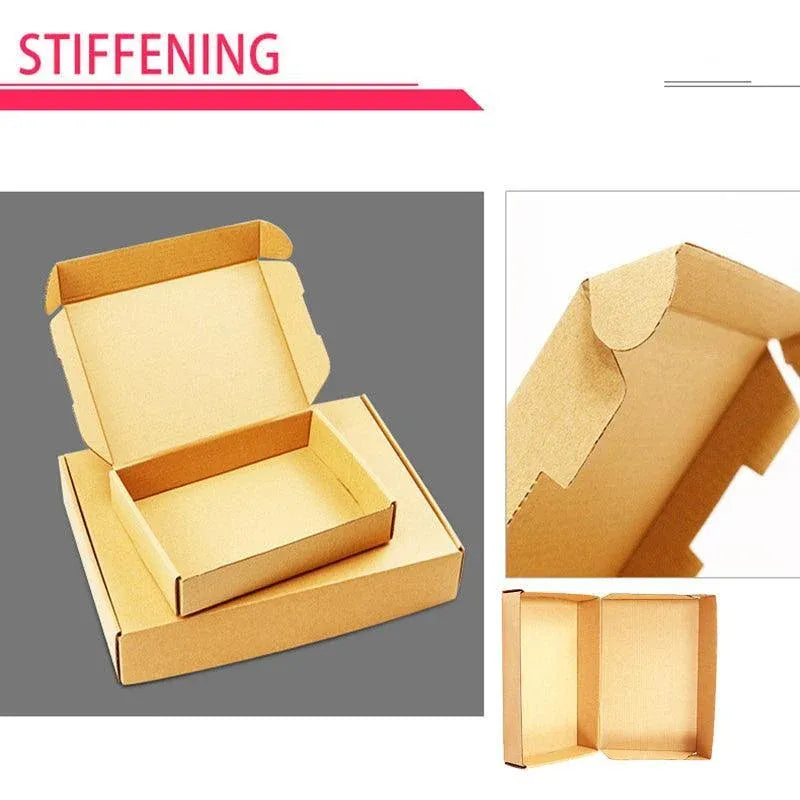 Brown Mailing Box Carton A4 A5 Small Medium Large Cardboard Mailer - 24x15x6CM