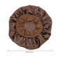 Sleeping Bonnet Hair Wrap Silk Satin Cap Women Elastic Night Soft Hat Headwear - Light green