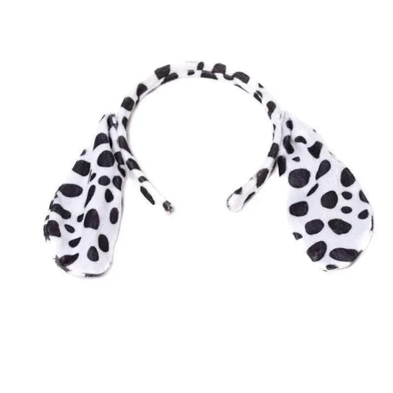 Animal Costume Dress Up Set 3 Piece Tail Bowtie Ears for Party Cosplay Outfit - Dog