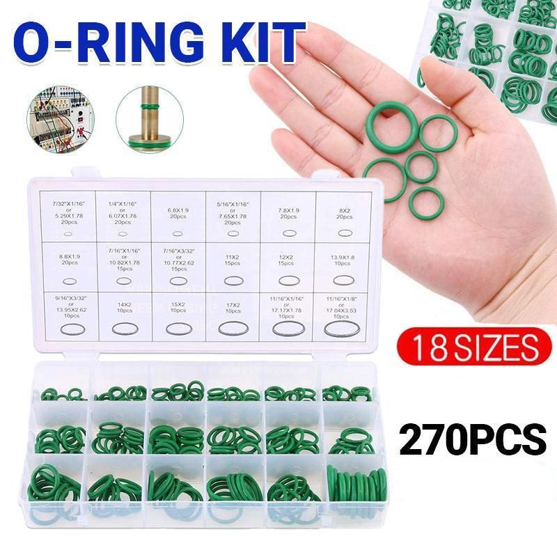 270 Pcs Air Conditioning O Ring Assortment Kit