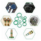 Green Air Con Sizes Oring Gas Assortmentkit 732343 Pcs Air Conditioning O