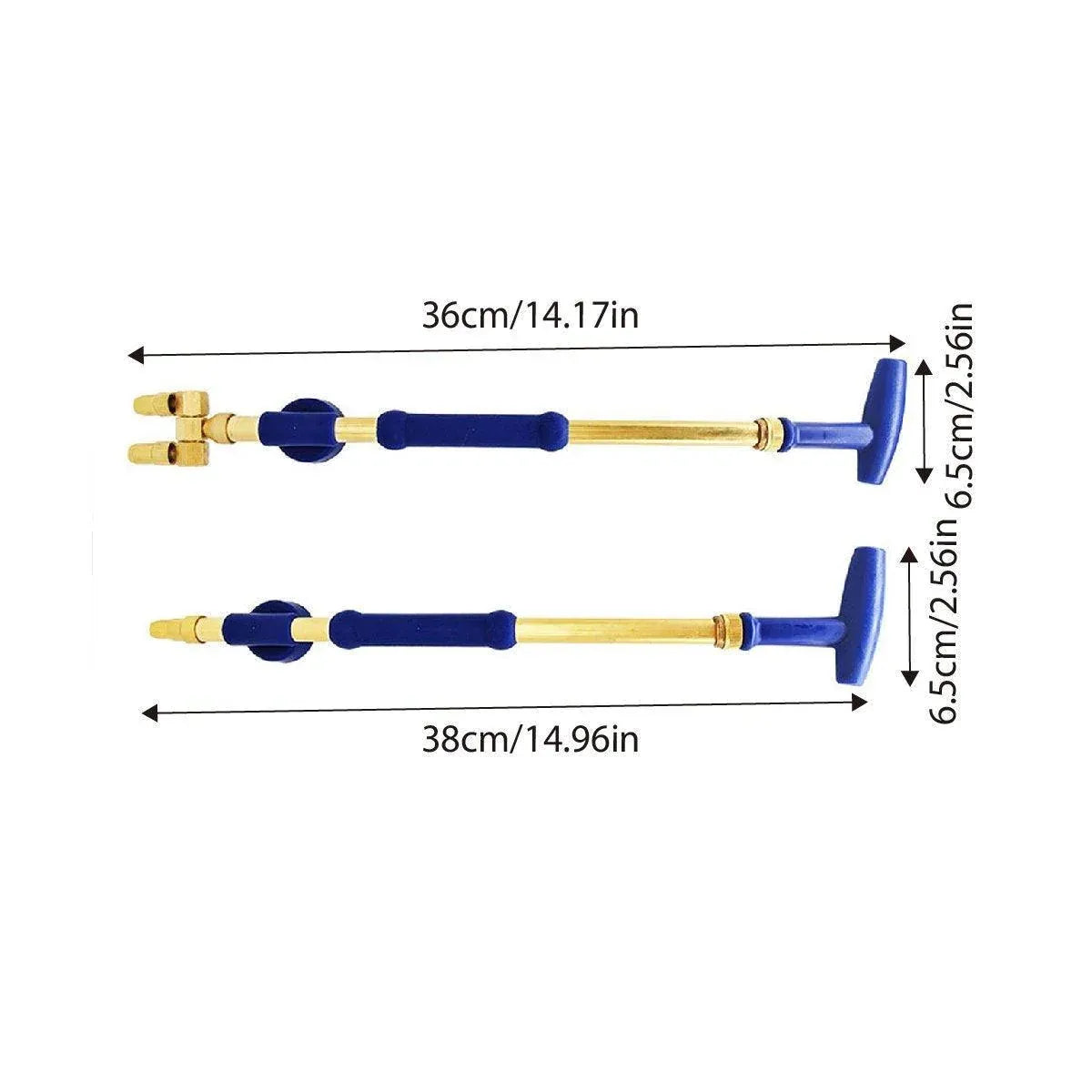 Single Double Ended Push Pull Beverage Sprayer Metal Sprayer Pull Rod Tool - Double