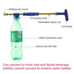 Single Double Ended Push Pull Beverage Sprayer Metal Sprayer Pull Rod Tool - Single