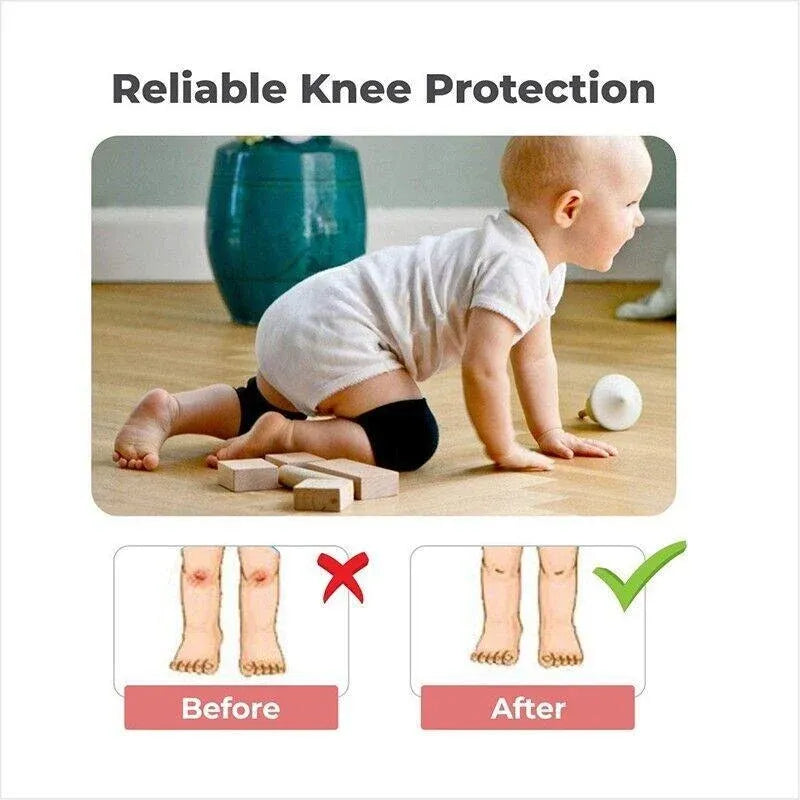 Crawling Knee Pads Protective Cushion Protector Legs Warmer - Navy