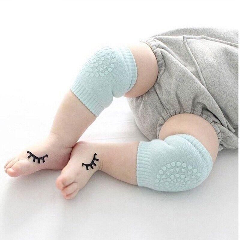 Crawling Knee Pads Protective Cushion Protector Legs Warmer - Navy