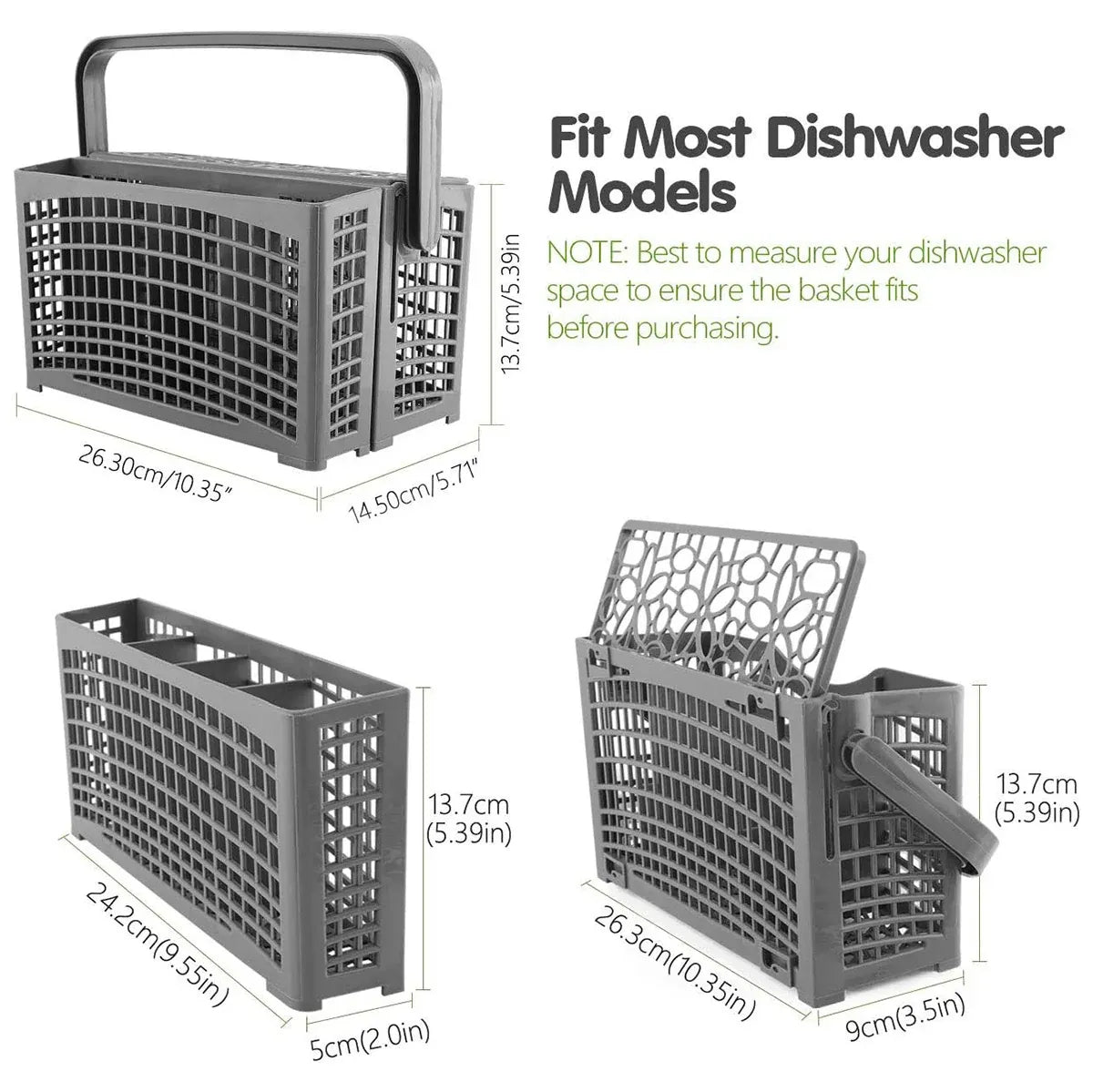 Dishwasher Basket Tableware Knife Fork Storage Box for Kitchen Storage Box