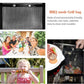 BBQ Mesh Grill Bag 27x22cm Non Stick Reusable Barbecue Grilling Basket Net - Copper