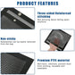 BBQ Mesh Grill Bag 27x22cm Non Stick Reusable Barbecue Grilling Basket Net - Copper
