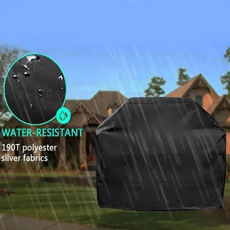 Waterproof Bbq Cover Heavy Duty Rain Gas Barbeque Smoker Grill Protector L/XL/XXL - L