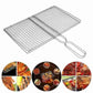 Bbq Fish Grilling Basket Grill Camping Net Meat Vegetable Cooking Kitchen Tool