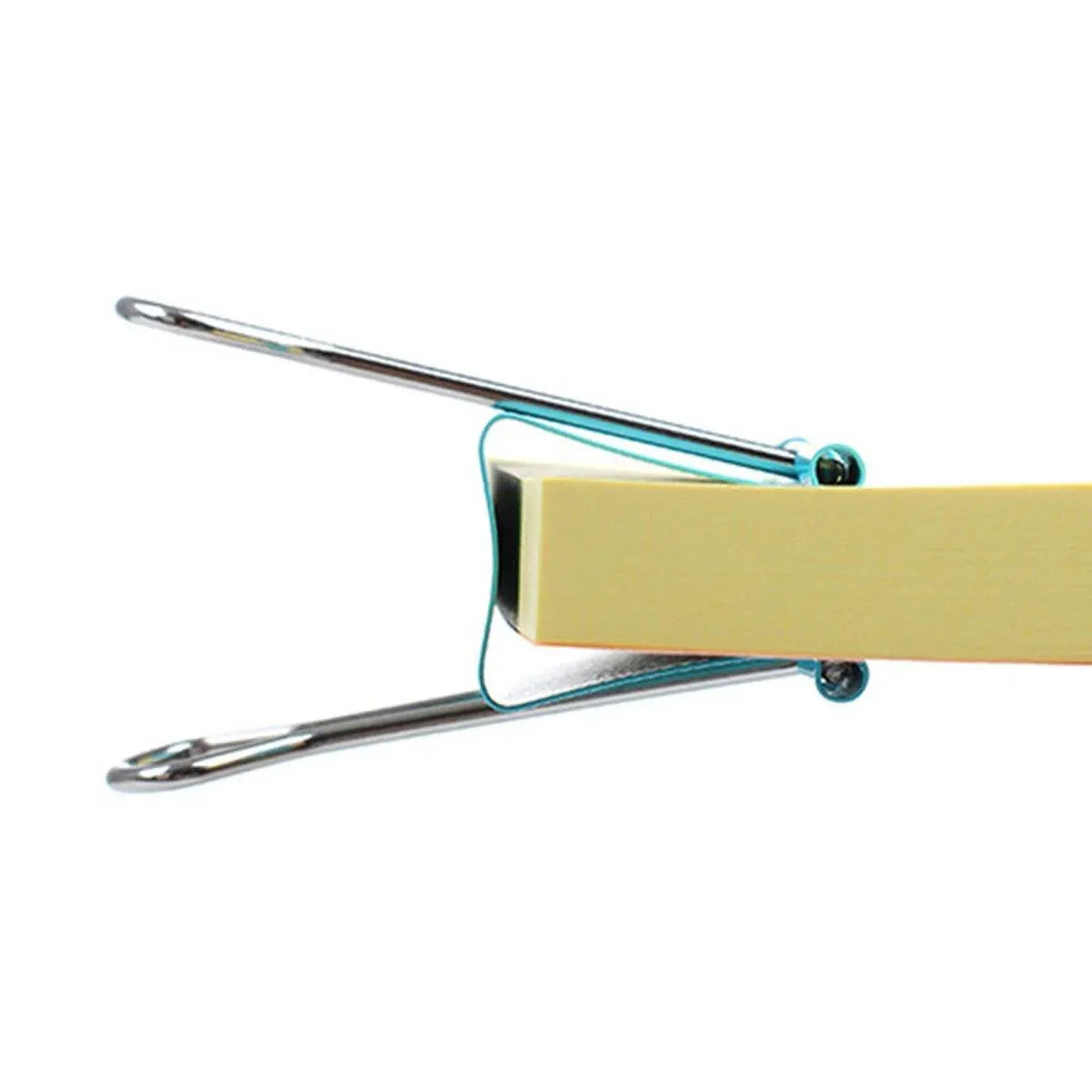 12pcs Colour Long Tail Clips for Office Student Document Metal Receipt Ticket