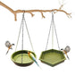 Outdoor Garden Hanging Bird Feeder Garden Automatic Hummingbird Water Feeder - Green