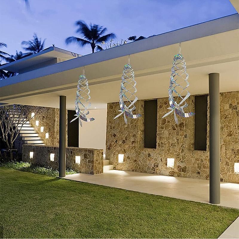 Reflective Bird Deterrent Spinners - Effective Garden Protection - 6PCS