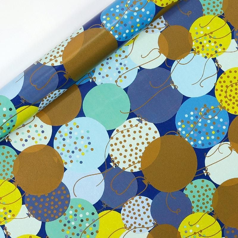 3 Pack Colorful Celebration with Premium Present Wrapping Paper - QQLW