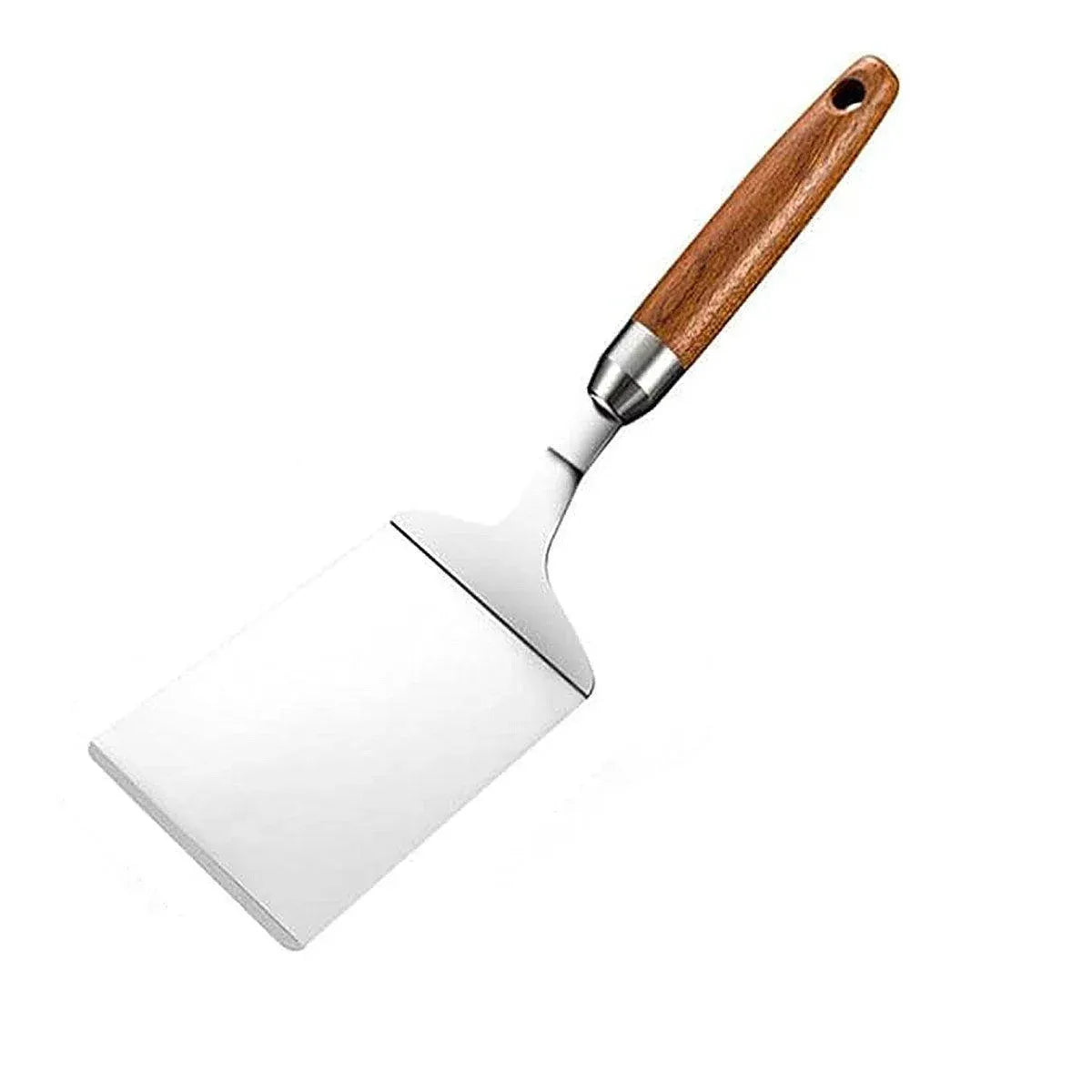 Stainless Steel Cooking Shovel Teppanyaki with Spatula Pancake Steak Flipper Tool