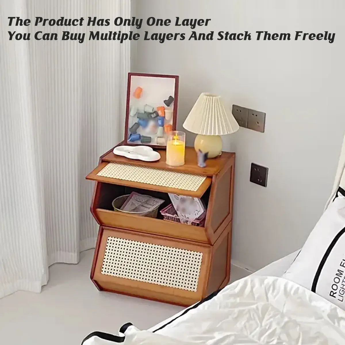 Single Layer Floor Standing Combo Bookcase Storage Cabinet With Doors Space Saving