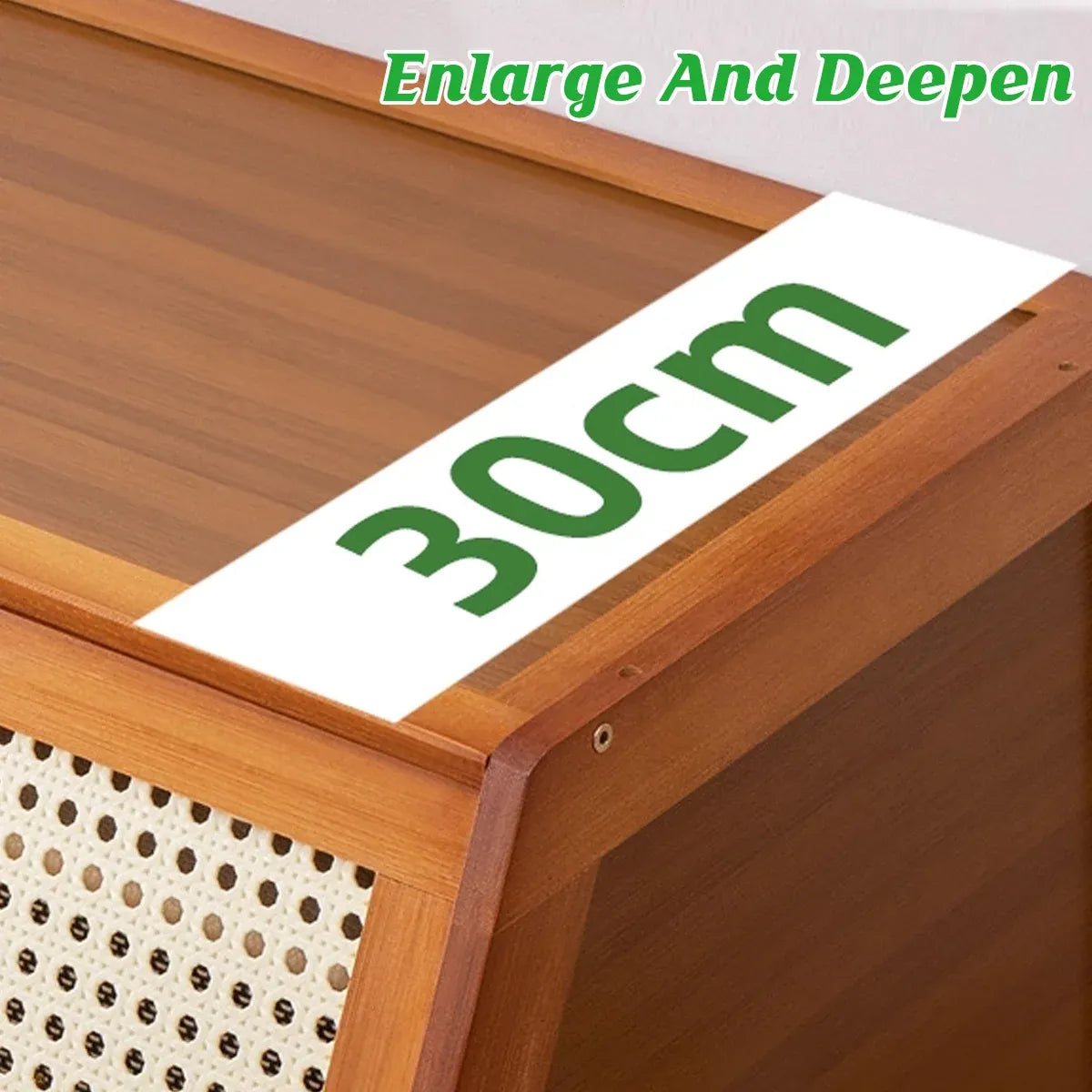 Single Layer Floor Standing Combo Bookcase Storage Cabinet With Doors Space Saving