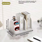 Desktop Storage Organiser With Dividers Pen Holder Home Office School Desk Use - 2-Grid