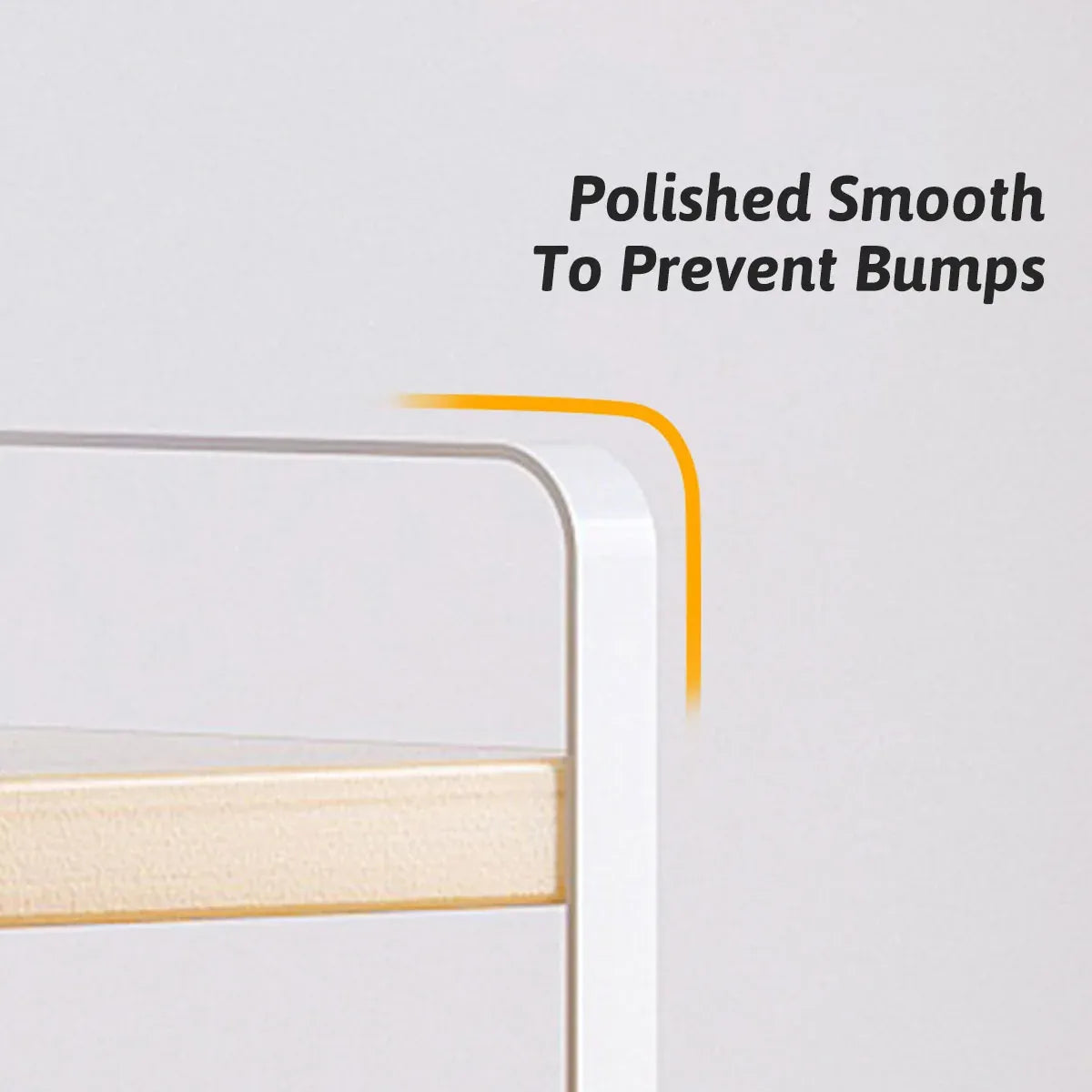 Double Layer Storage Shelf Desktop Organiser Cosmetics Stationery Rack Durable