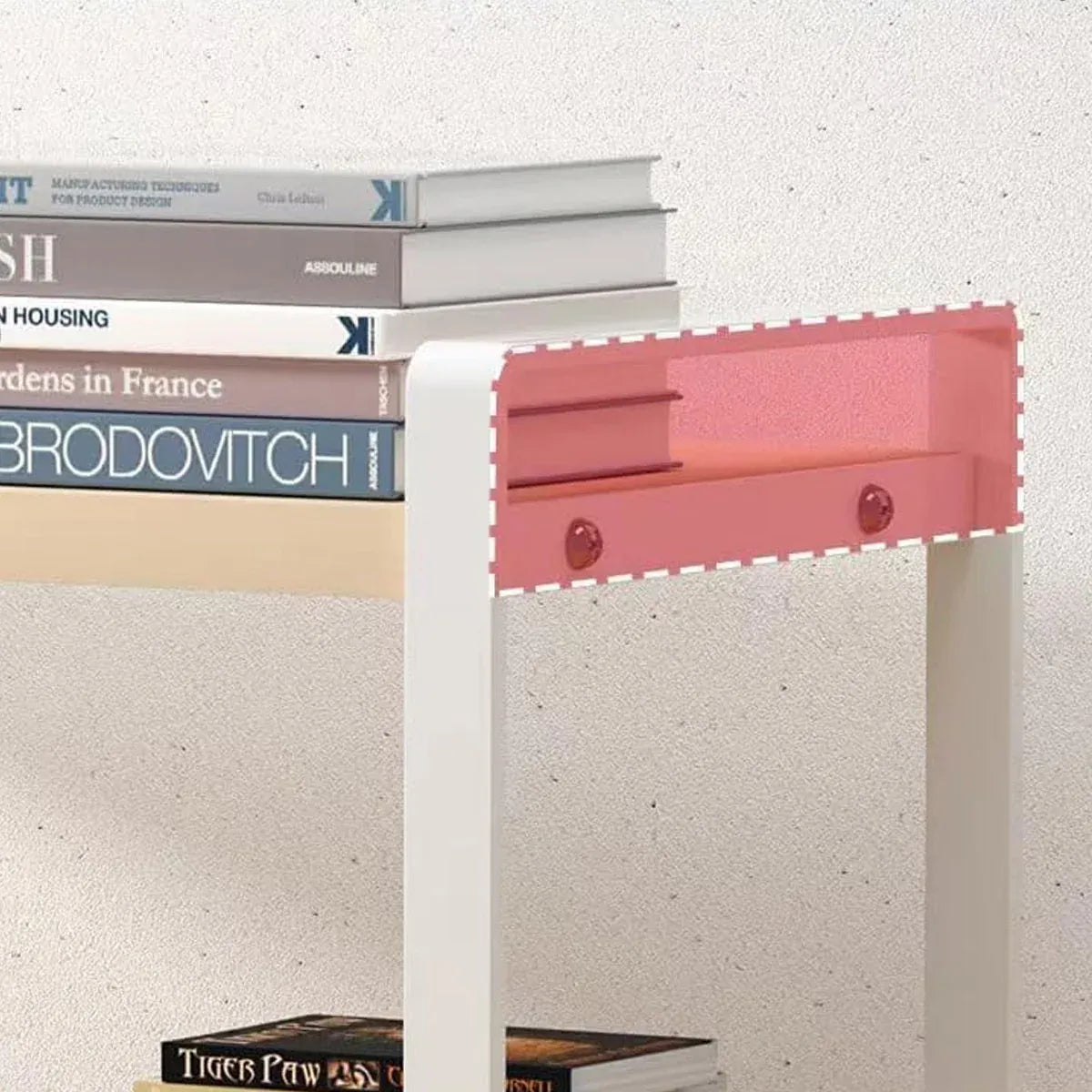 Double Layer Storage Shelf Desktop Organiser Cosmetics Stationery Rack Durable
