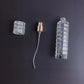 2pcs 30ml Travel Refillable Cosmetic Spray Bottle Empty Mist Pump Container Set - Silver